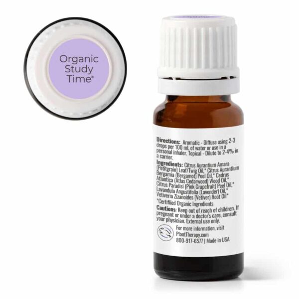 有機專注力+兒童安全複方精油｜Plant Therapy - 10ml：圖片 2