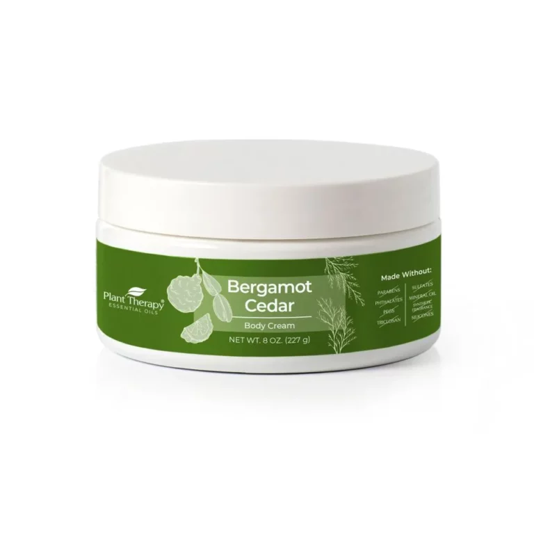 Bergamot cedar body cream 8oz 01