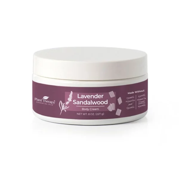 Lavender Sandalwod Body Cream 8oz 01
