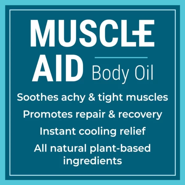 Muscle Aid Body Oil 4oz 08