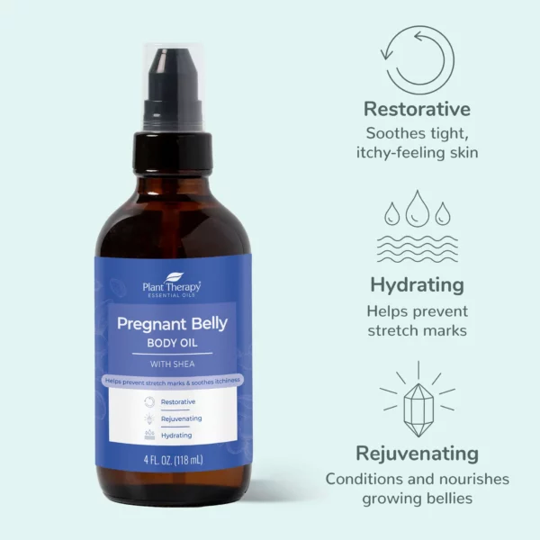 Pregnant Belly Body Oil With Shea 4oz 04 1946x