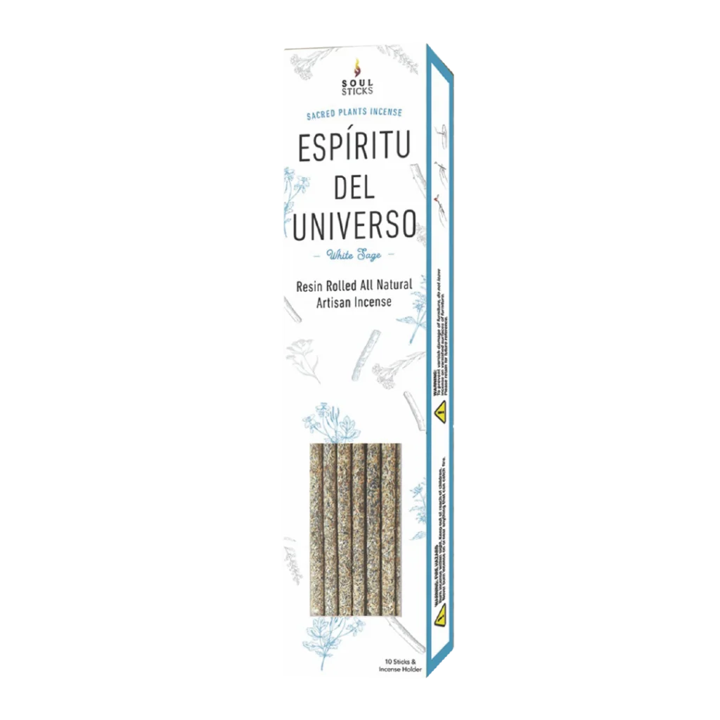 Soulsticks white sage resin rolled artisan espiritu incense
