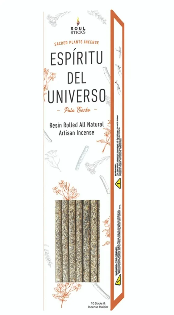 PALO SANTO RESIN ROLLED ARTISAN ESPIRITU INCENSE