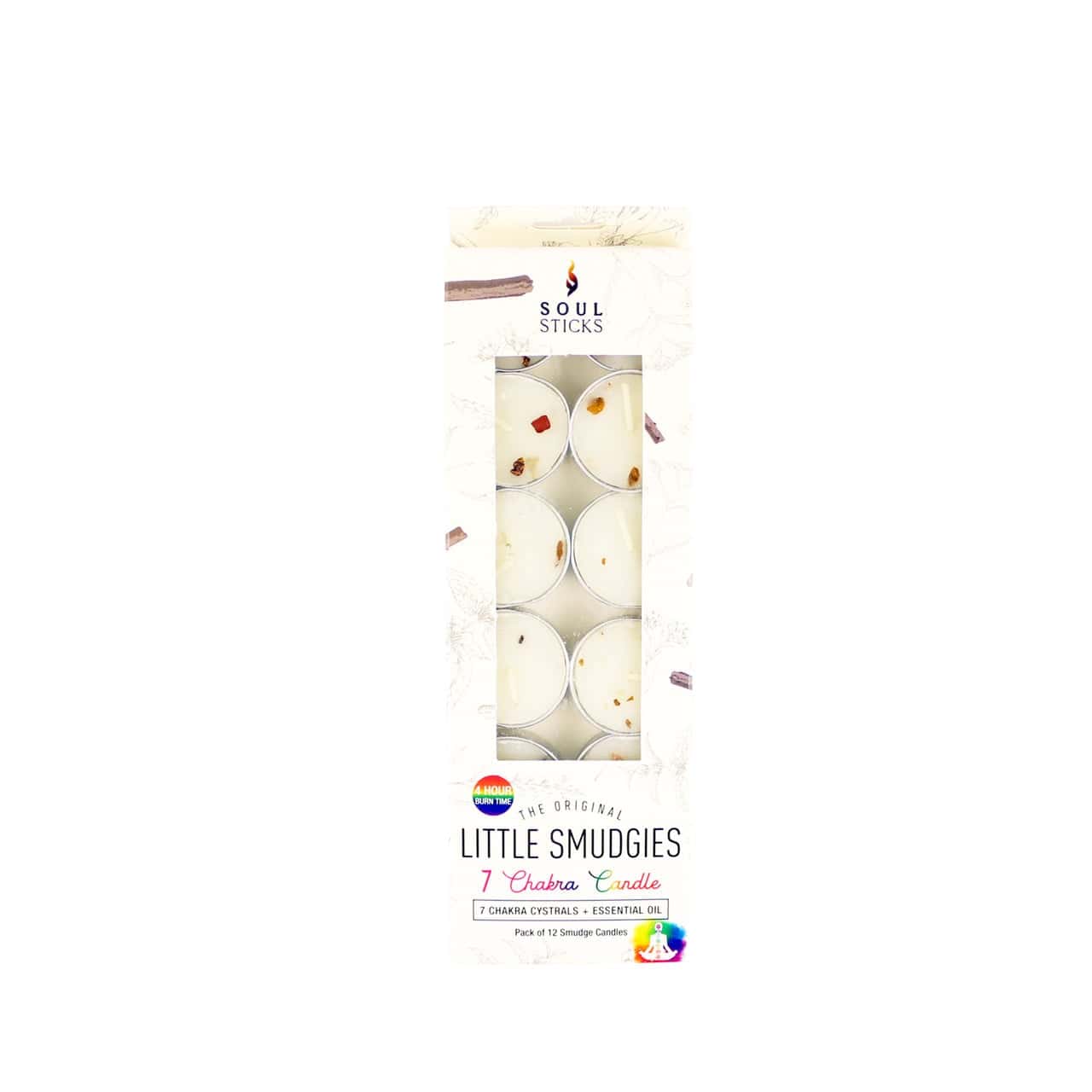 LITTLE SMUDGIES CANDLES 7 CHAKRAS PACK