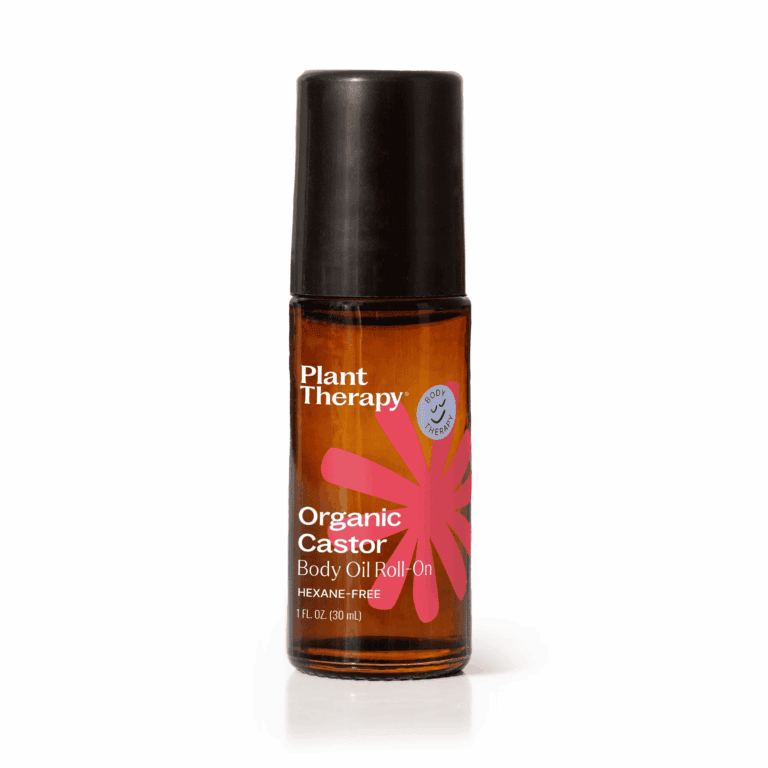 Organic castor body oil rollon iso 01