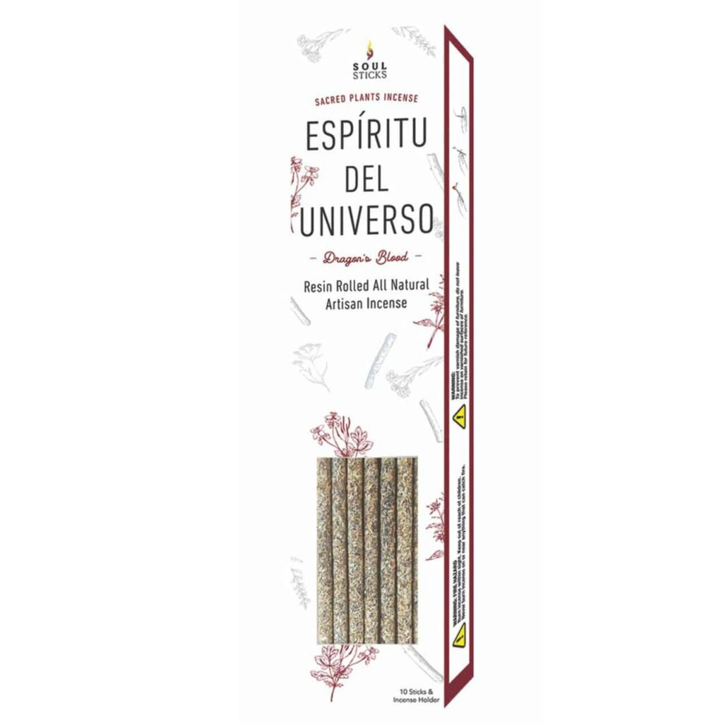 DRAGON S BLOOD RESIN ROLLED ARTISAN INCENSE STICKS