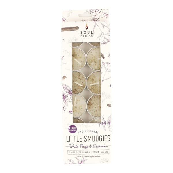 Little candles white sage lavender pack