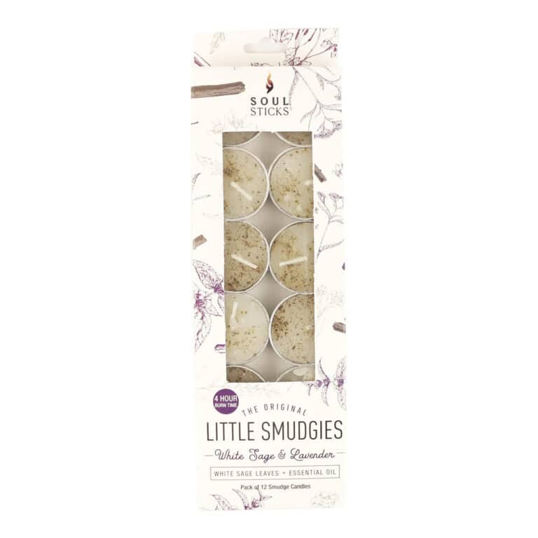Little candles white sage lavender pack