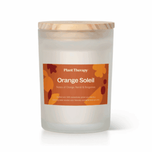 Orange soleil candle 01