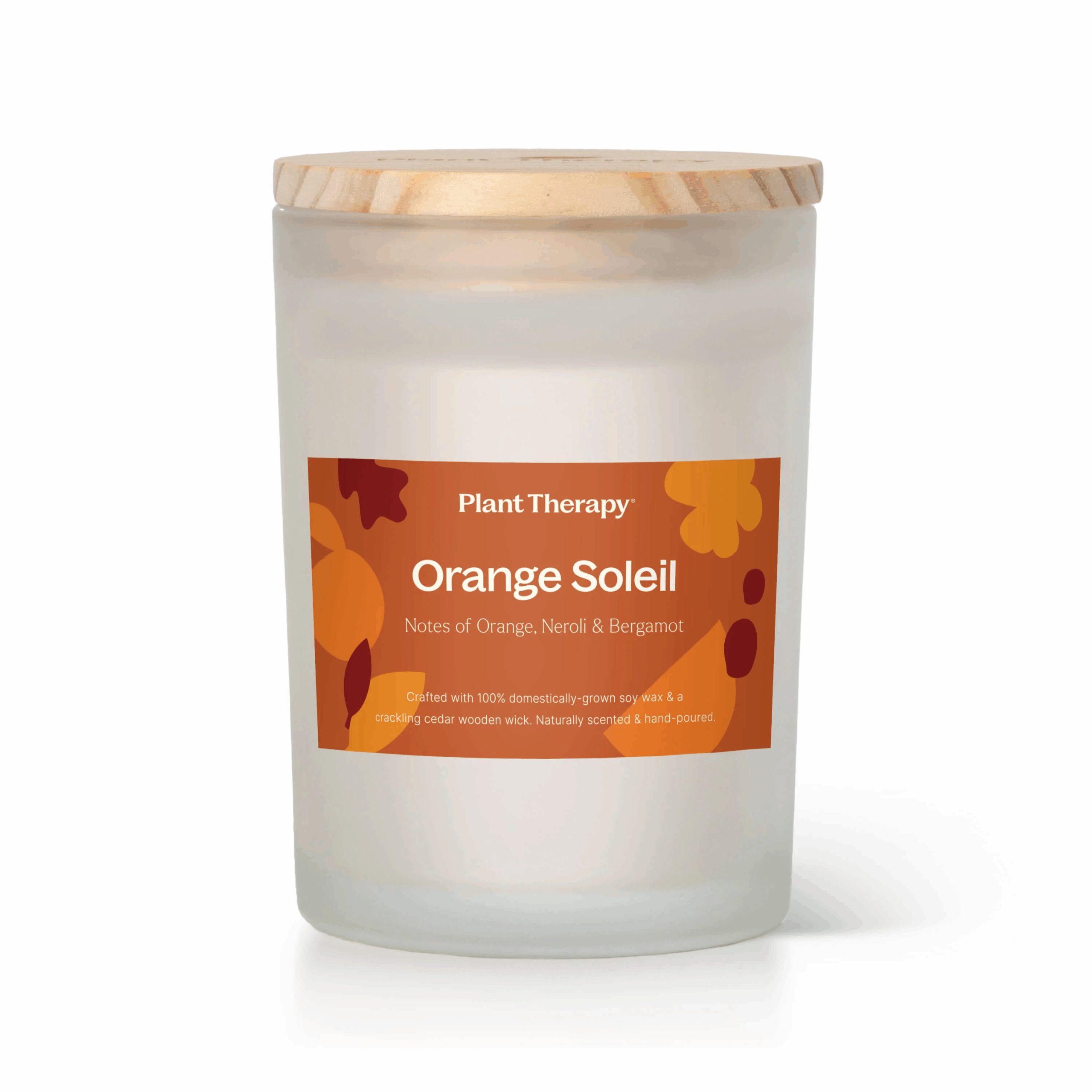 Orange soleil candle 01