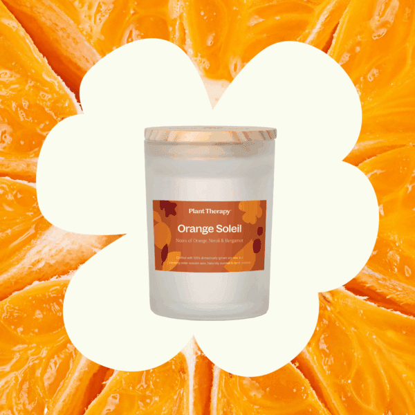 Orange soleil candle 02