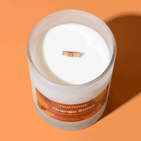 Orange soleil candle 11
