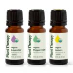 有機檸檬、薰衣草和胡椒薄荷精油套組|Plant Therapy