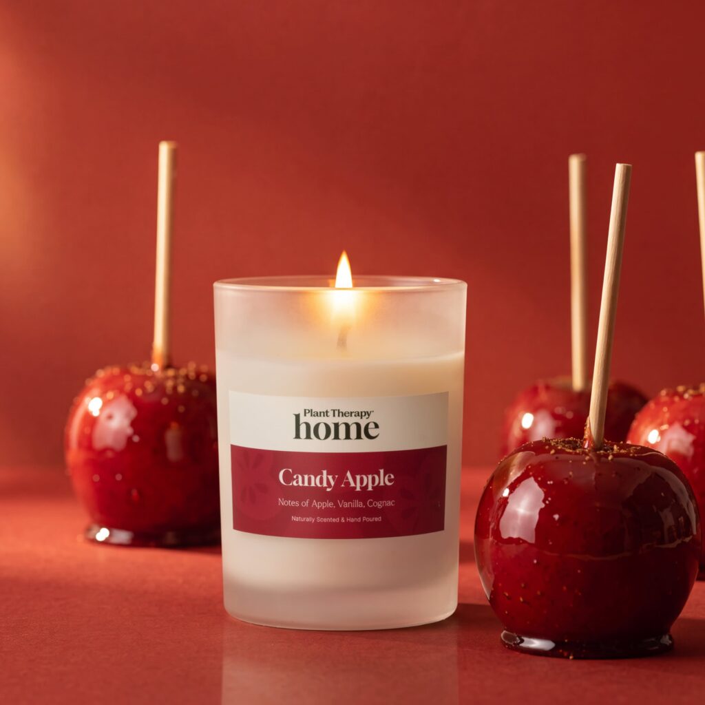 Candy Apple Candle