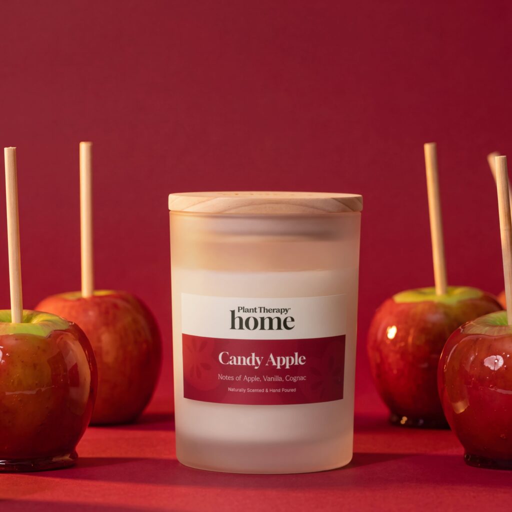 Candy Apple Candle
