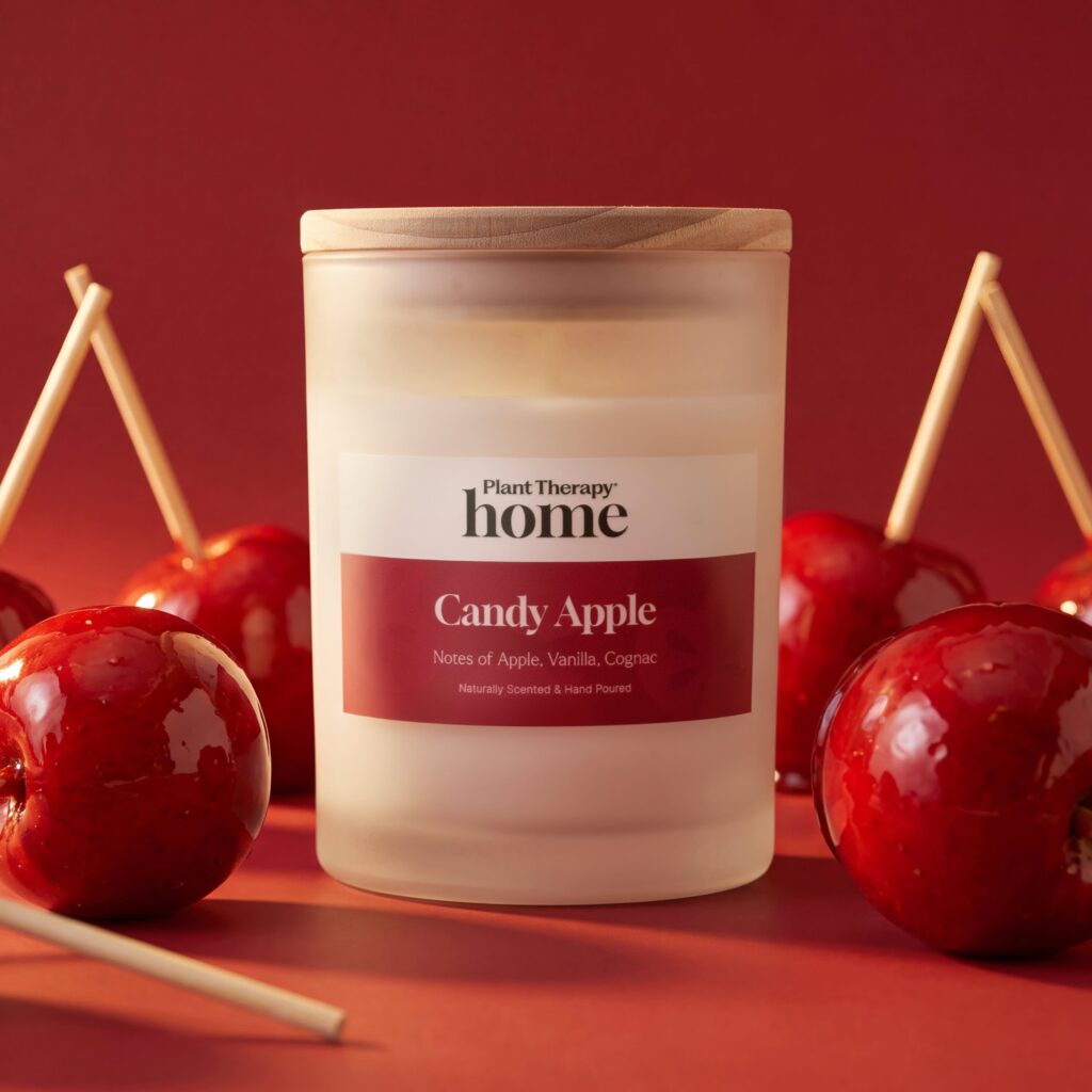 Candy Apple Candle