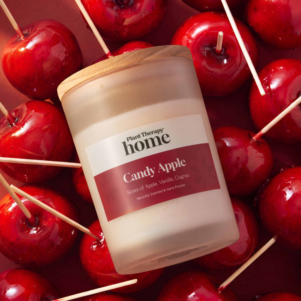 Candy Apple Candle